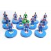 Subbuteo Andrew Table Soccer Panionios 2019-20 on classic Hasbro bases